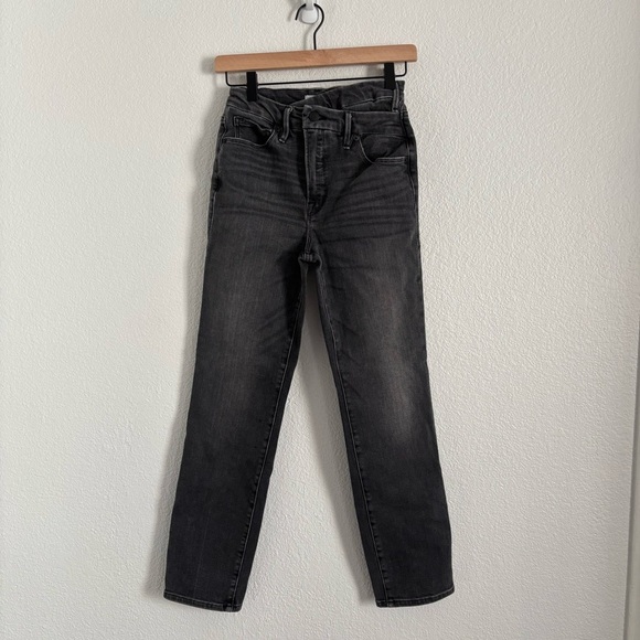 Good American Women's Size 2/26 Gray Good Classic Slim Straight Jeans - Picture 2 of 6